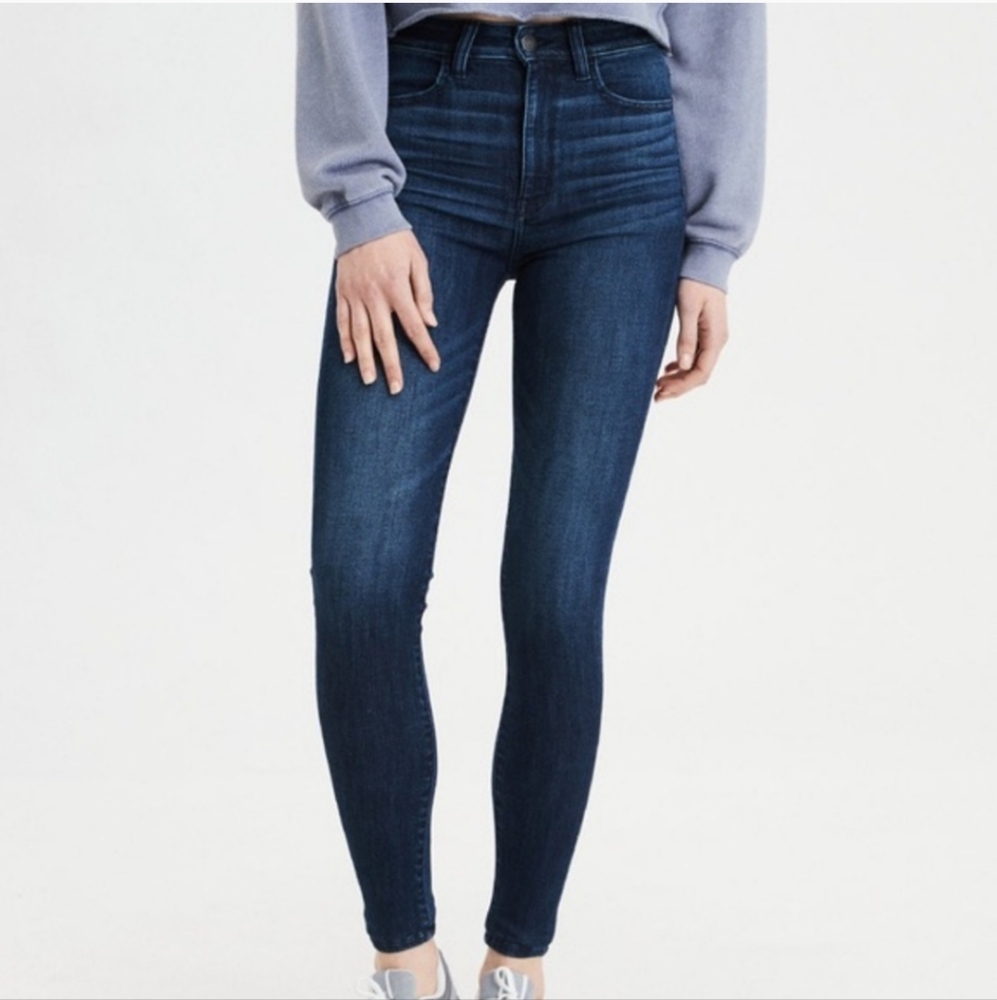 American Eagle Super Stretch Highest Rise Jeggings 4